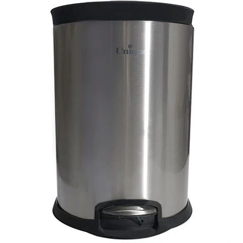 سطل زباله 16 لیتر استیل با آرام بند یونیک کد UN-4430