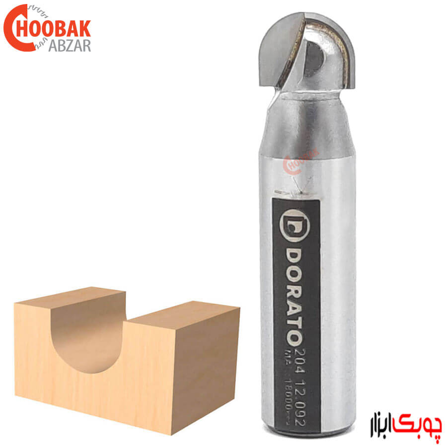 تیغ شیار انگشتی دوراتو R6 کد 204.12.092