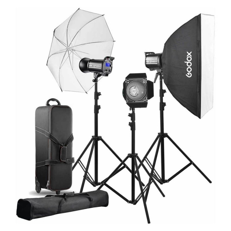 کیت فلاش استودیویی گودکس مدل Godox Falsh Studio QS-300 II