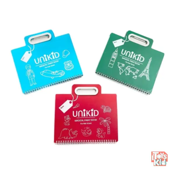 دفتر نقاشی جادویی unikid