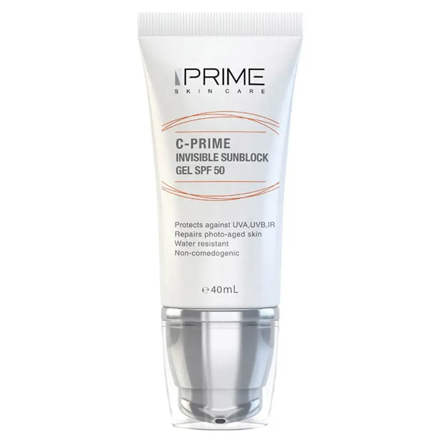 ژل ضد آفتاب پرایم SPF50 مدل C-Prime حجم 40 میل