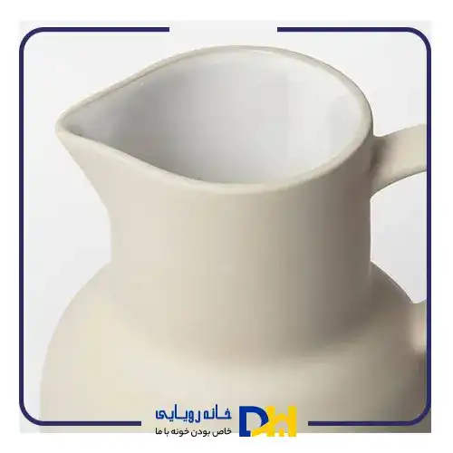پارچ و گلدان بژ روستیک ایکیا SLÄTTIKA