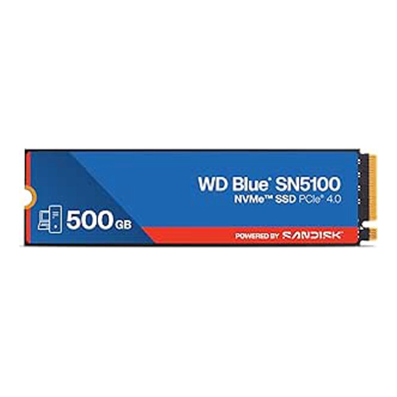 حافظه اس اس دی وسترن دیجیتال مدل Western Digital Blue SN5100 M.2 2280 NVMe 500GB Internal SSD