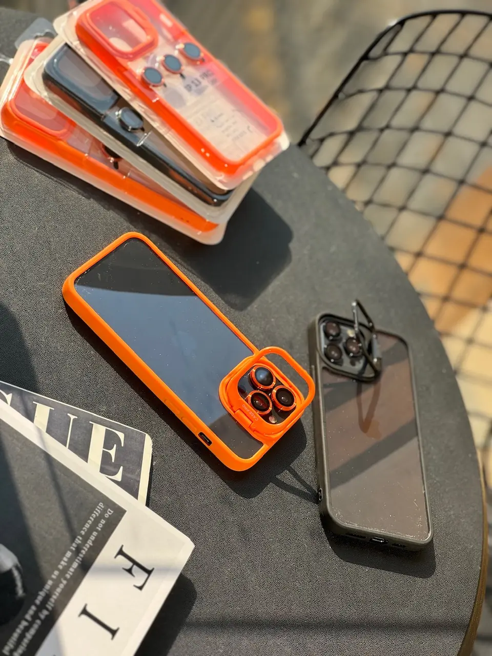 قاب CasePro لنز استند شو و محافظ رینگی