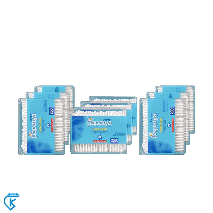 گوش پاک کن 200 عددی Papatya