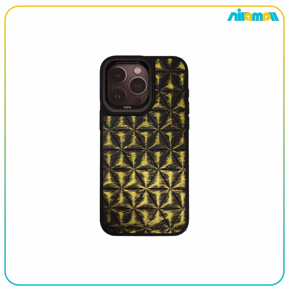کاور kajsa مدل glamrous collection pazzle back مناسب برای گوشی iphone15 promax