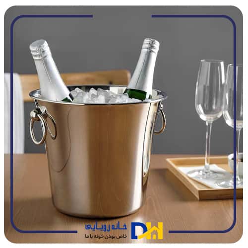 سطل یخ استیل ایکیا SOLDRÄNKT