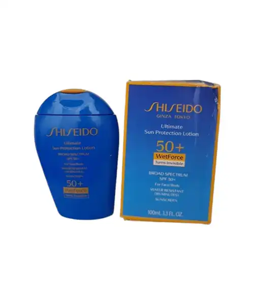 ضد آفتاب شیسیدو SPF 50+ اصل 100 میل | لوسیون WetForce