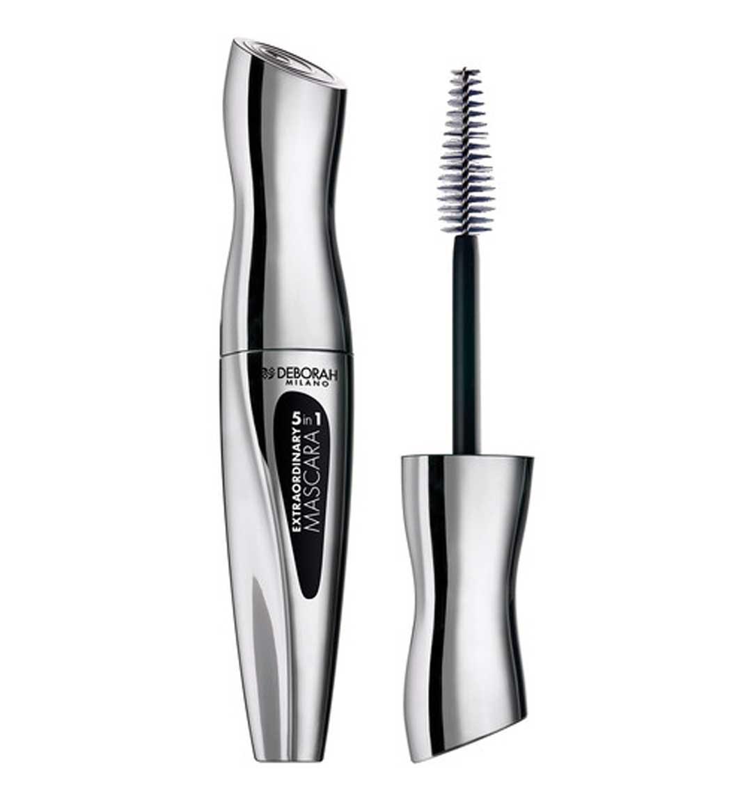 ریمل حجم‌دهنده دبورا Extraordinary 5 in 1 نقره‌ای