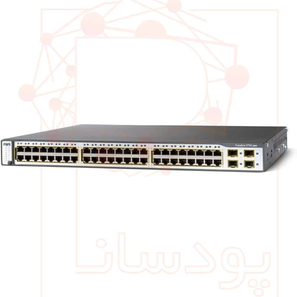 سوئیچ سیسکو WS-C3750-48PS-S