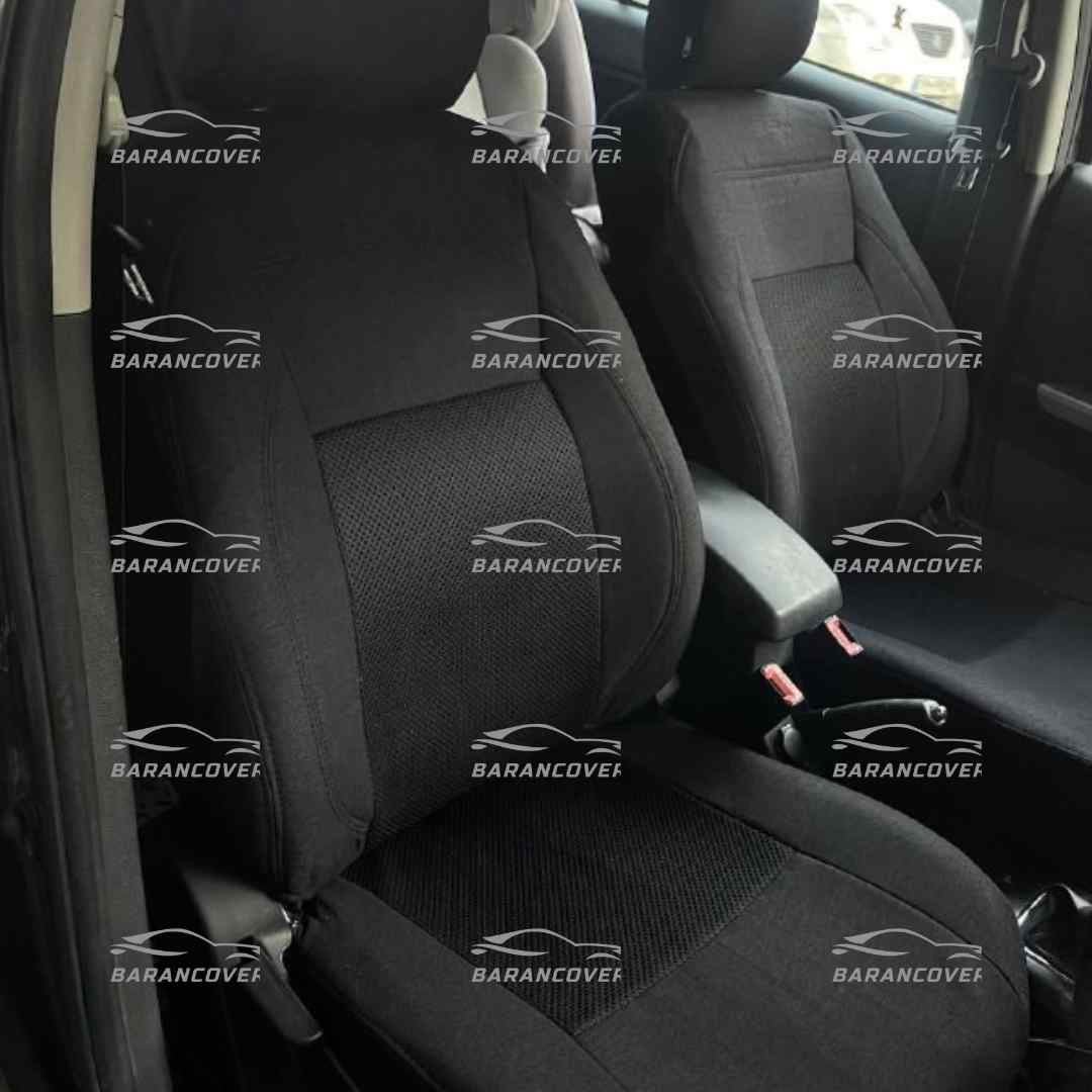 روکش صندلی ولکس C30 volex تمام پارچه رنگ مشکی