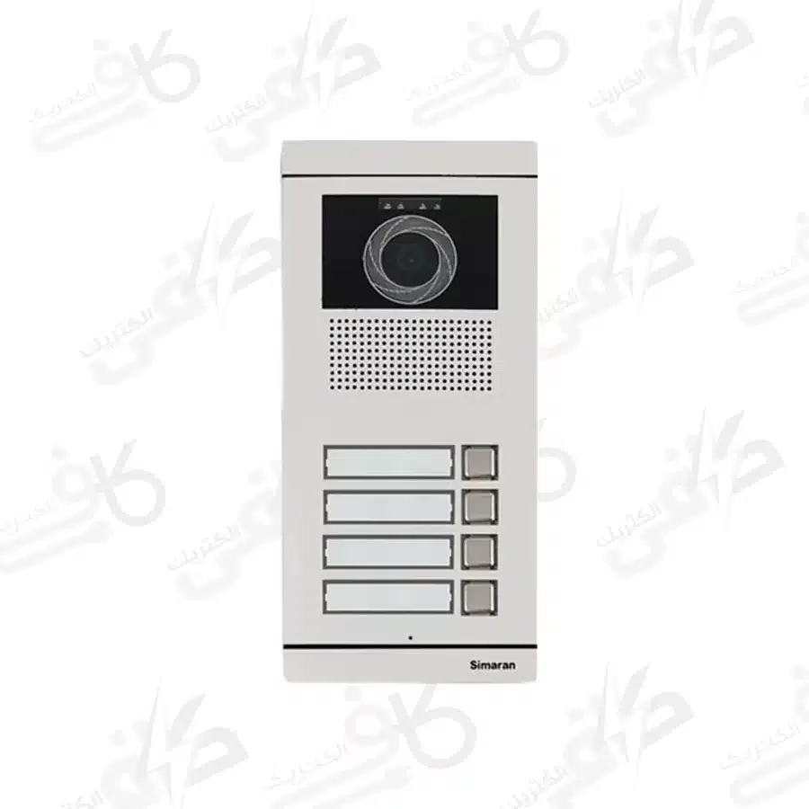 پنل آیفون تصویری چهار واحدی فرداد سیماران مدل VFBC4