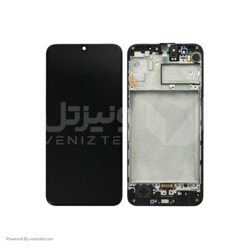 تاچ و ال سی دی با فریم اصلی شرکتی  سامسونگ (Service Pack) مدل LCD Samsung M31 + F