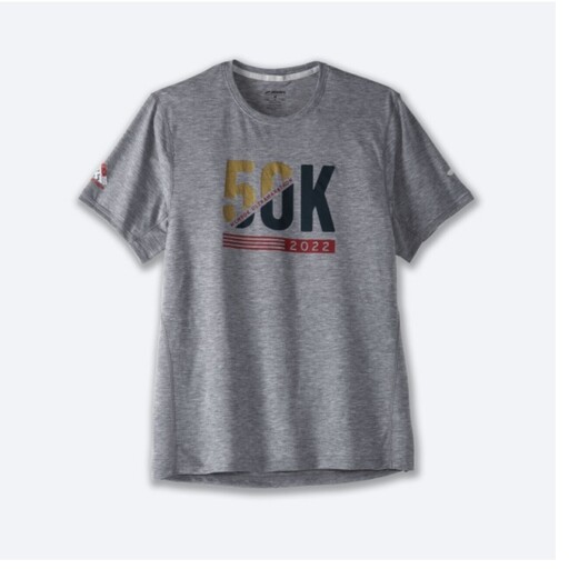 تیشرت ورزشی بروکس اورجینال برند آمریکایی مدل Brooks Distance GraphIC