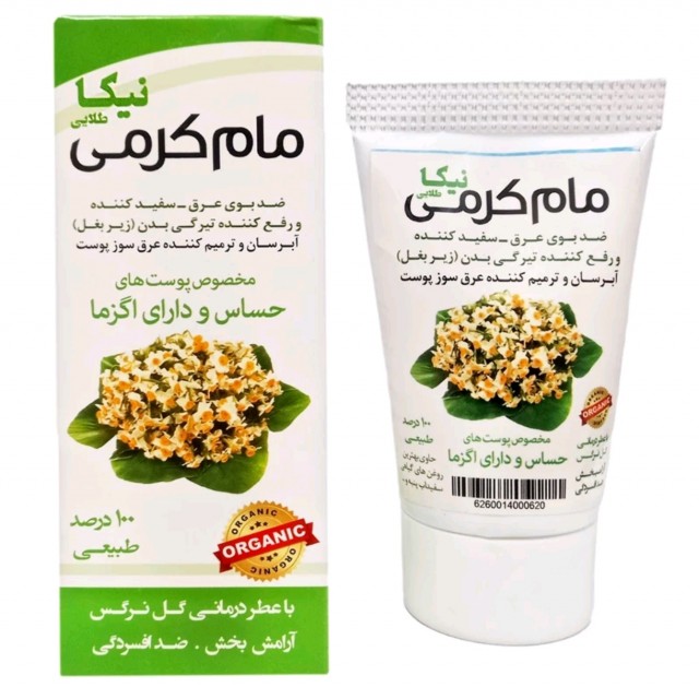 مام‌ کرمی رایحه گل نرگس نیکا (30 گرم)