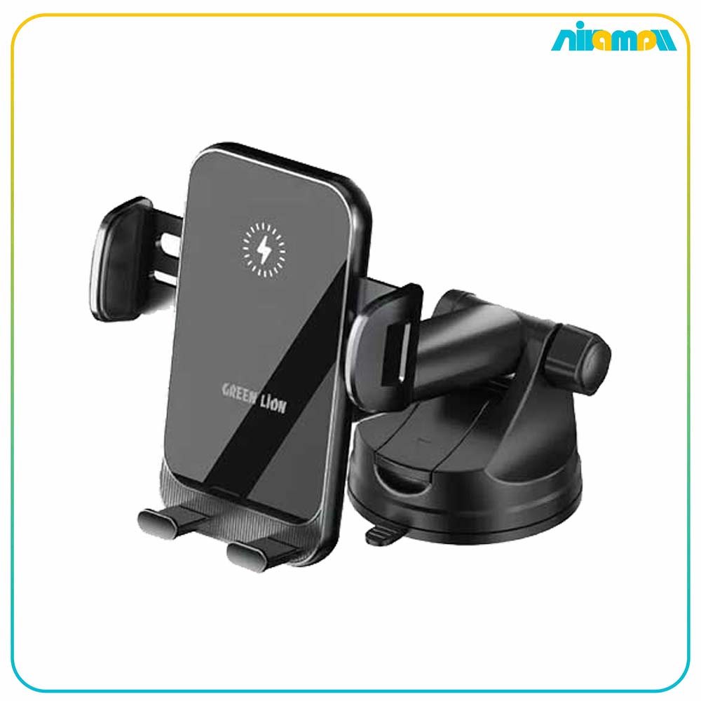 پایه نگهدارنده و شارژر وایرلس گرین لاین مدل Extendable