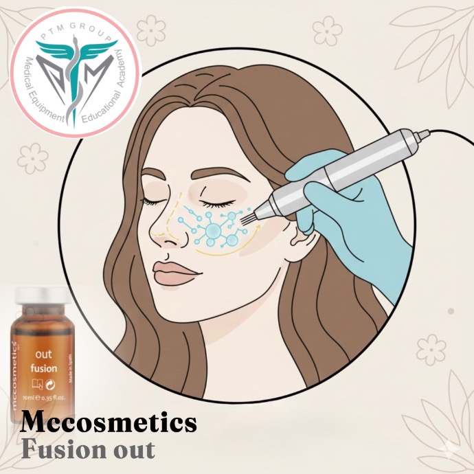مزوتراپی fusion out رفع تیرگی زیر چشم
