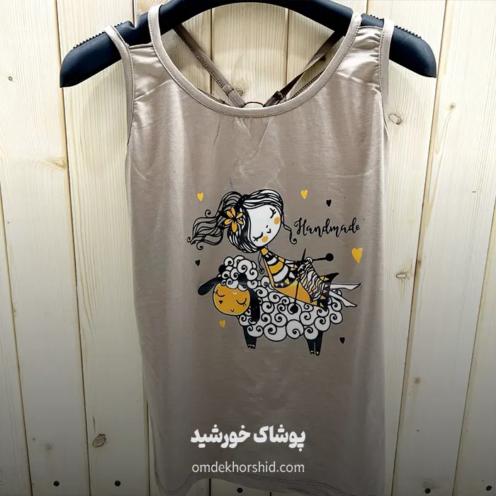 تاپ پشت حلقه ای دختر