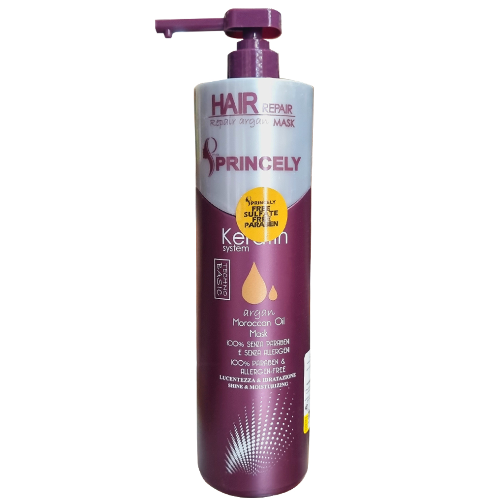 ماسک مو پرنسلی (حاوی روغن آرگان) حجم 750 میلی لیتر