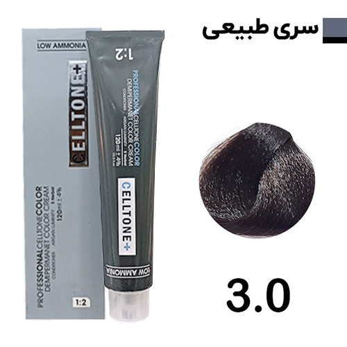 رنگ مو قهوه ای تیره سلتون پلاس شماره 3.0