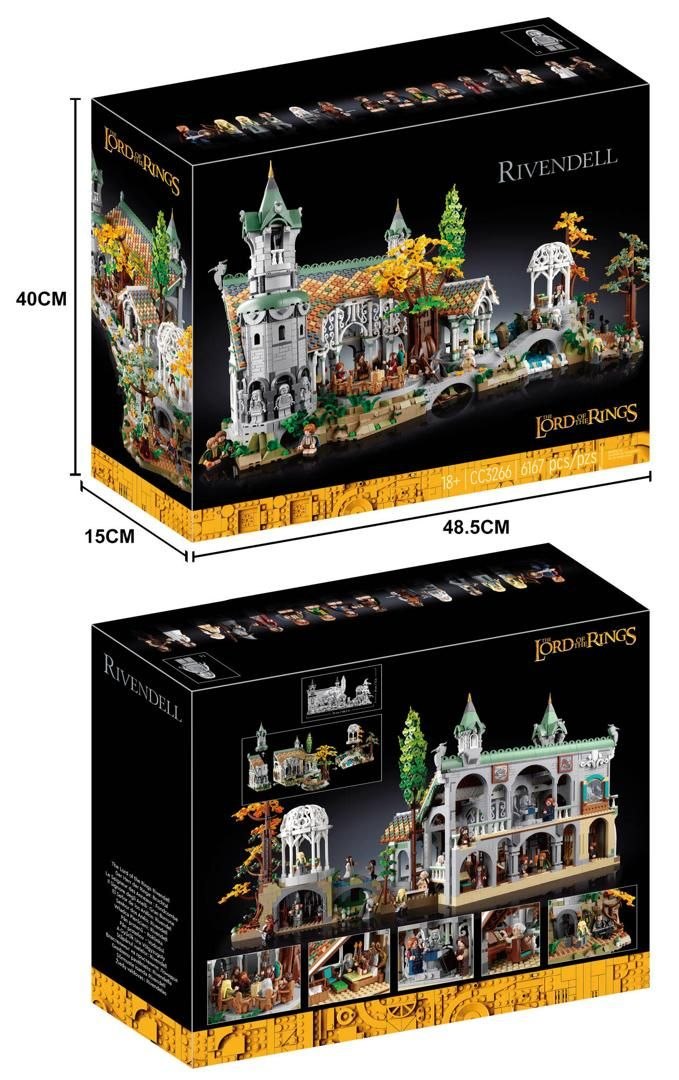 لگو ارباب حلقه ها برند ریوندل RIVENDELL قطعه 6167