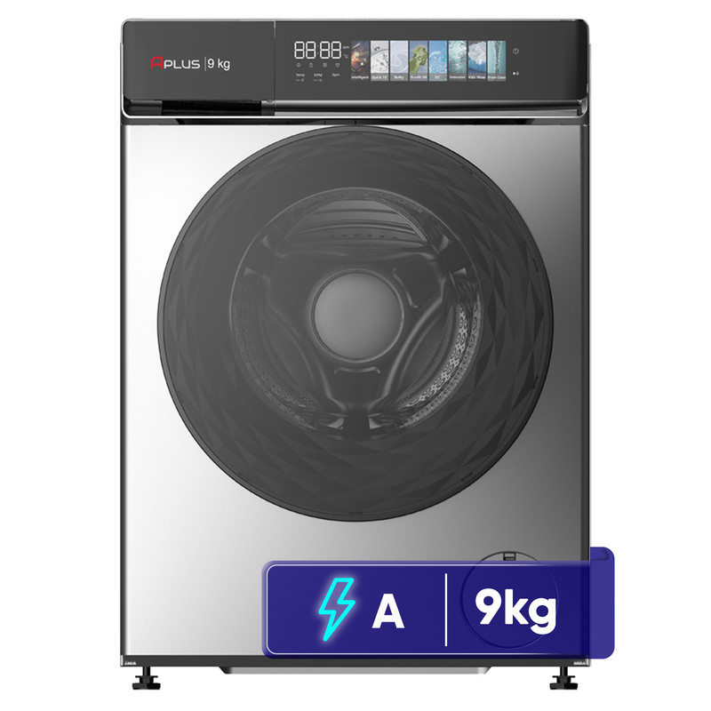 ماشین لباسشویی 9 کیلوگرم اتوماتیک آپلاس مدل WM948A04 - نقره ای