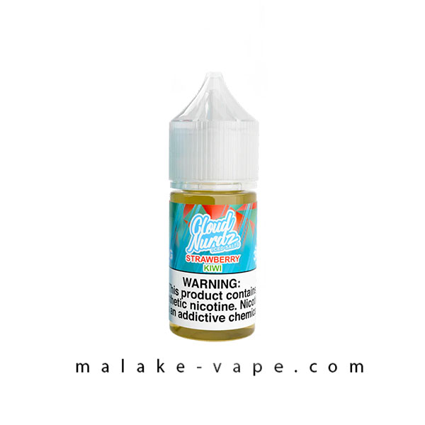 جویس توت فرنگی کیوی یخ کلود نوردز (100میل) CLOUD NURDZ ICED STRAWBERRY KIWI