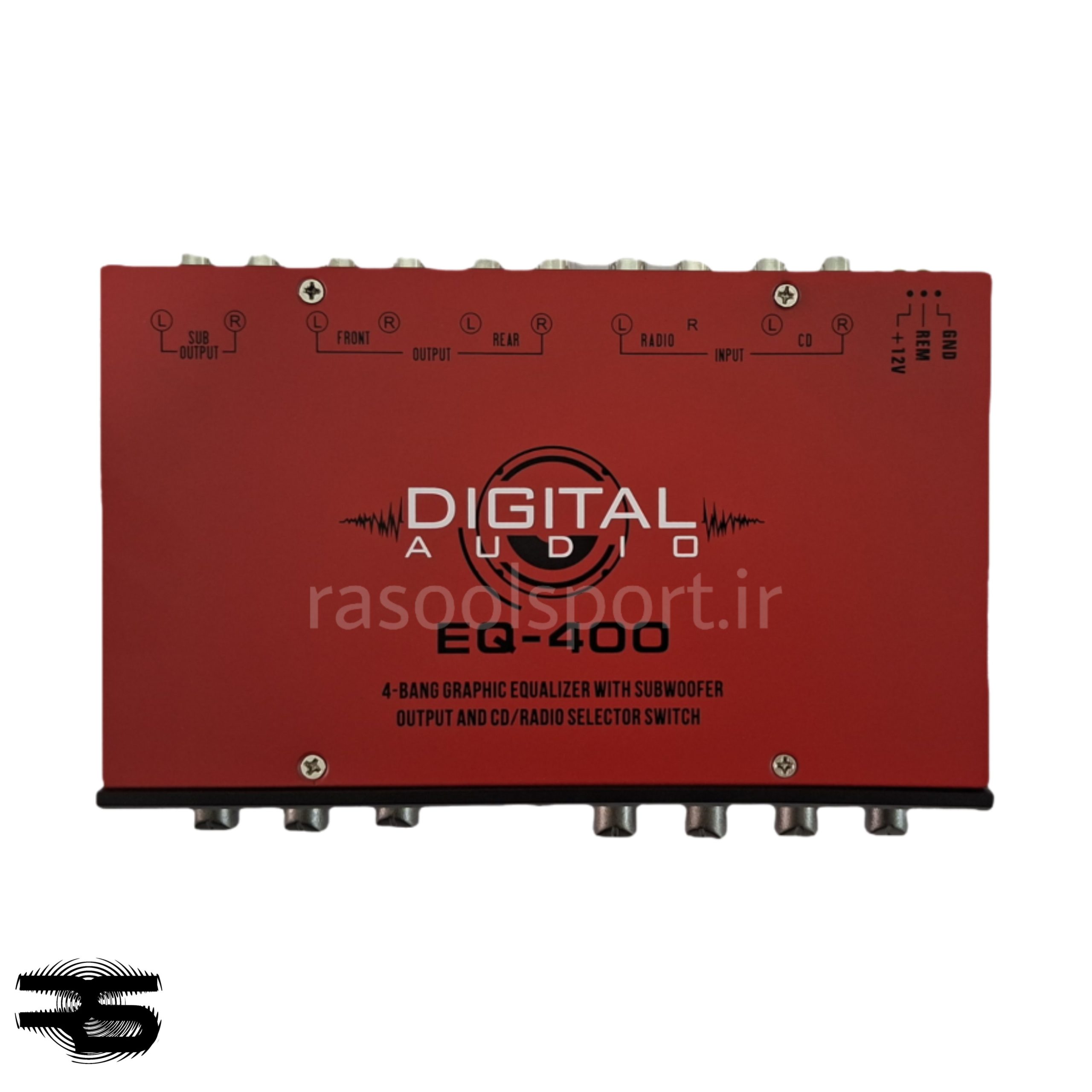 اکولایزر خودرو دیجیتال آدیو مدل EQ-400