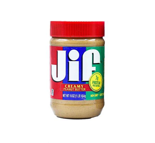 کره بادام زمینی جیف قرمز 454 گرم Jif Creamy
