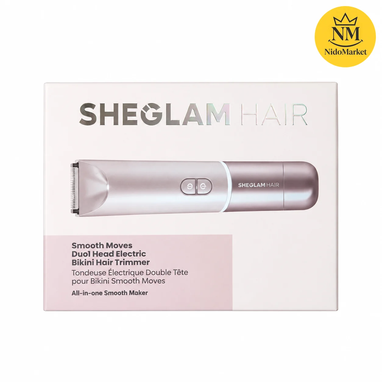ماشین اصلاح بیکینی شیگلم Smooth Moves Dual-Head Electric Trimmer