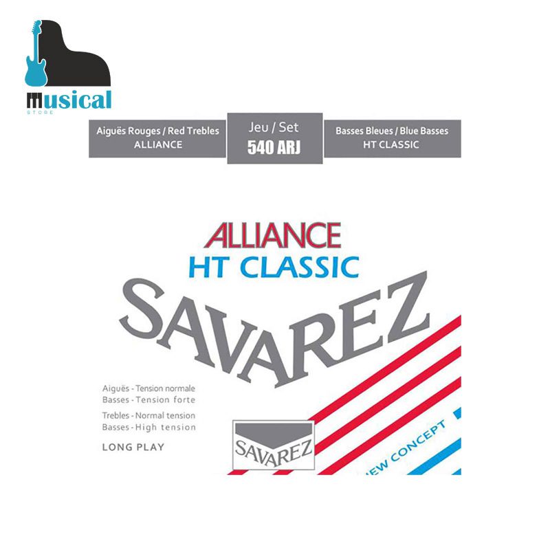 سیم گیتار کلاسیک Savarez-540ARJ (اورجینال)