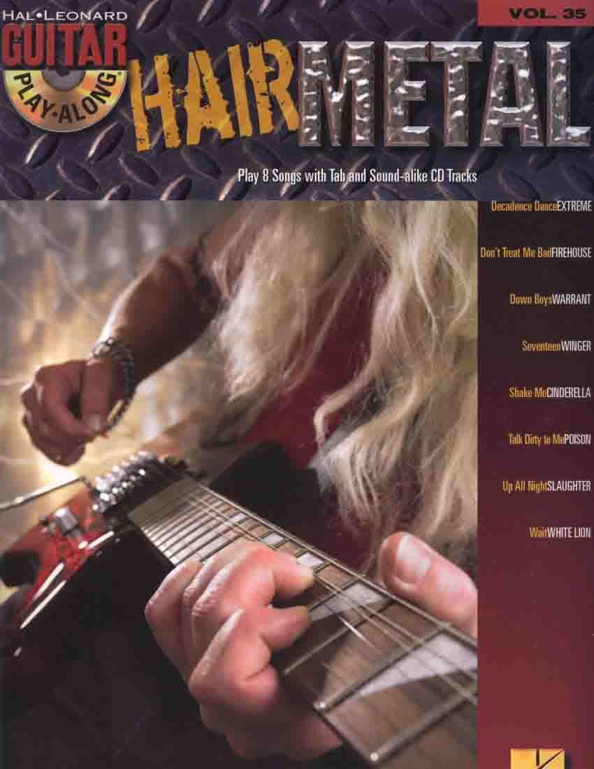Guitar Play_Along Volume 35_Hair Metal قطعاتی برای گیتار متال 5