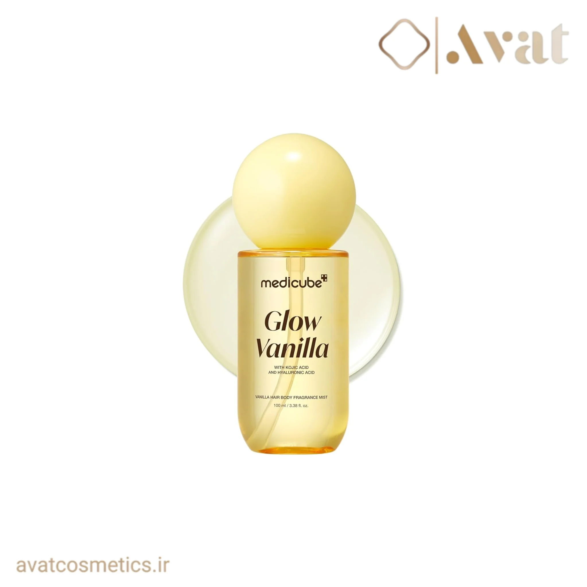 میست بدن و مو وانیلی مدیکیوب | MEDICUBE Vanilla Hair Body Fragrance Mist