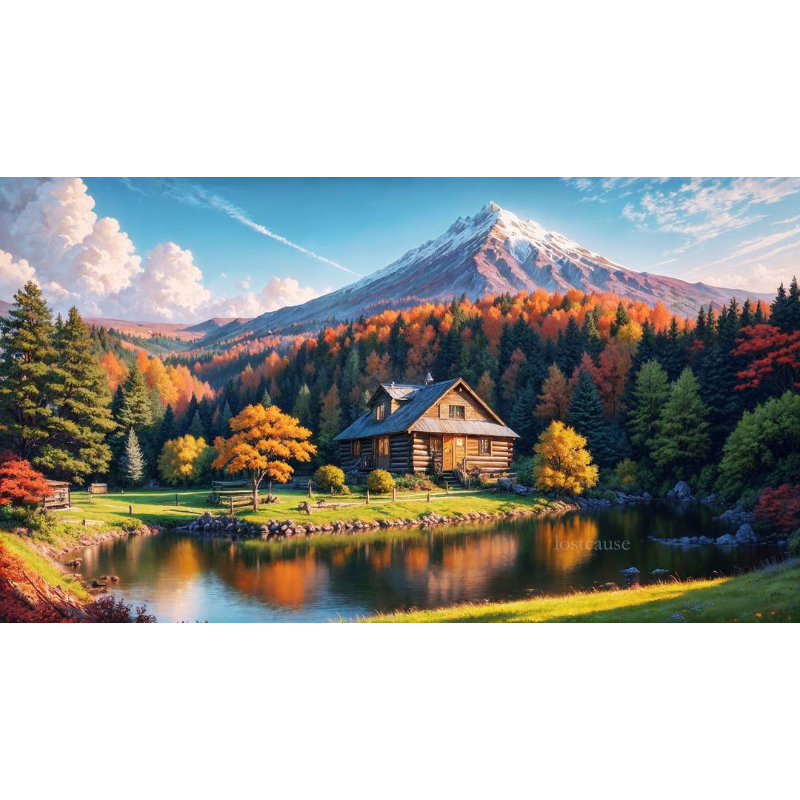 تابلو نقاشی الماسی بزرگسال کد 2602