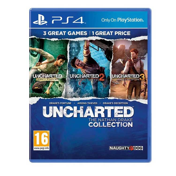 بازی Uncharted Collection برای PS4 (کارکرده)