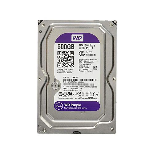هارددیسک اینترنال وسترن دیجیتال مدل WD05PURX ظرفیت 500 گیگابایت