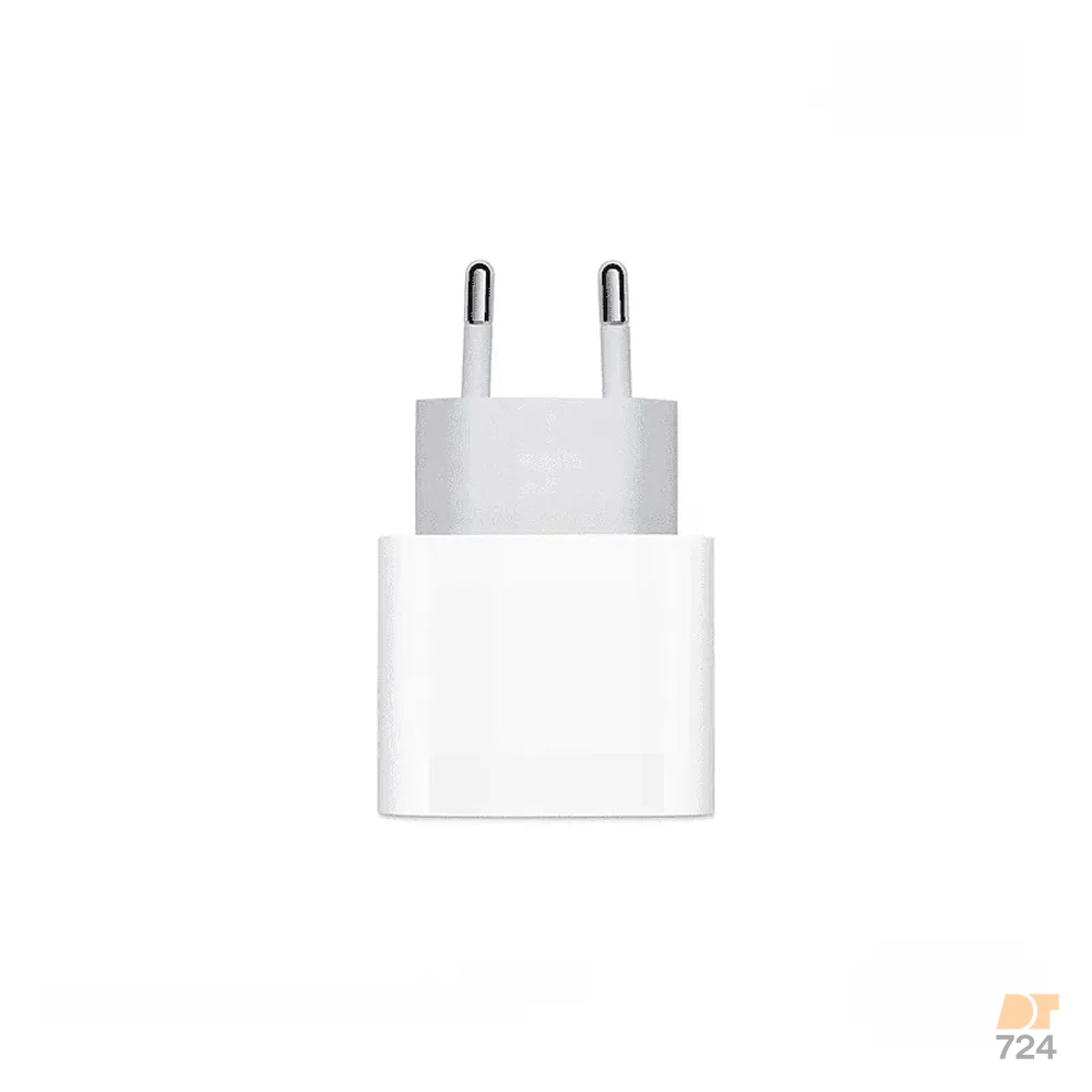 شارژر 20وات اورجینال اپل دو پین Apple 20W USB-C Power Adapter A2347