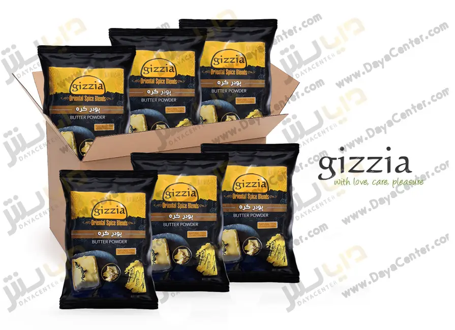 پودر کره گیزیا کارتن 25 عددی