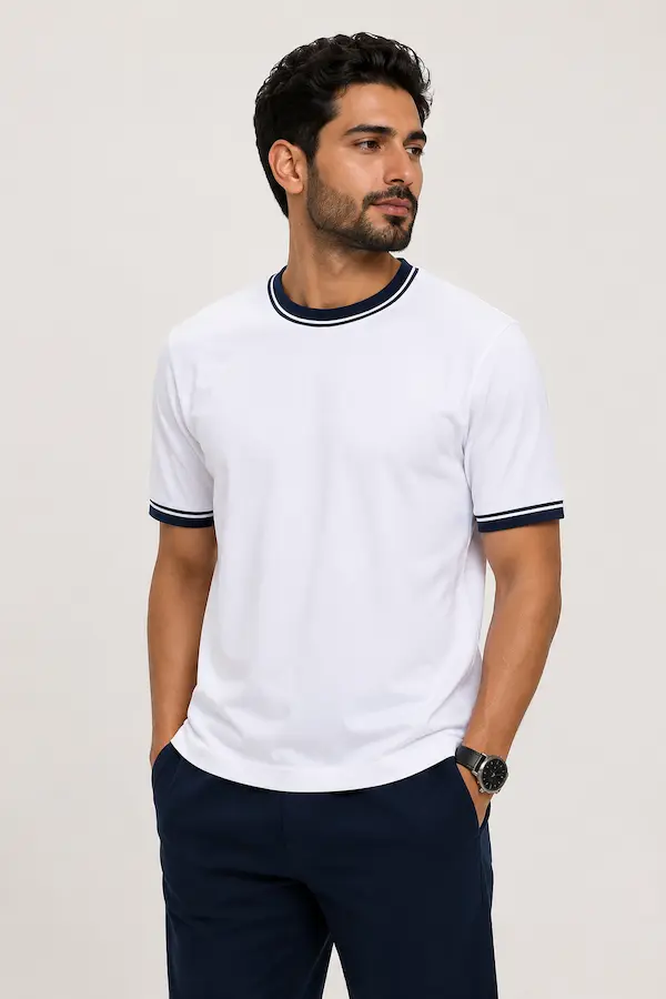 تیشرت مردانه Regular Fit یقه گرد Tudors
