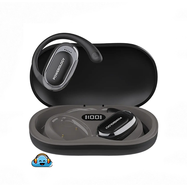 هندزفری بلوتوثی القایی پاورولوژی مدل Oura Open-Ear Earbuds