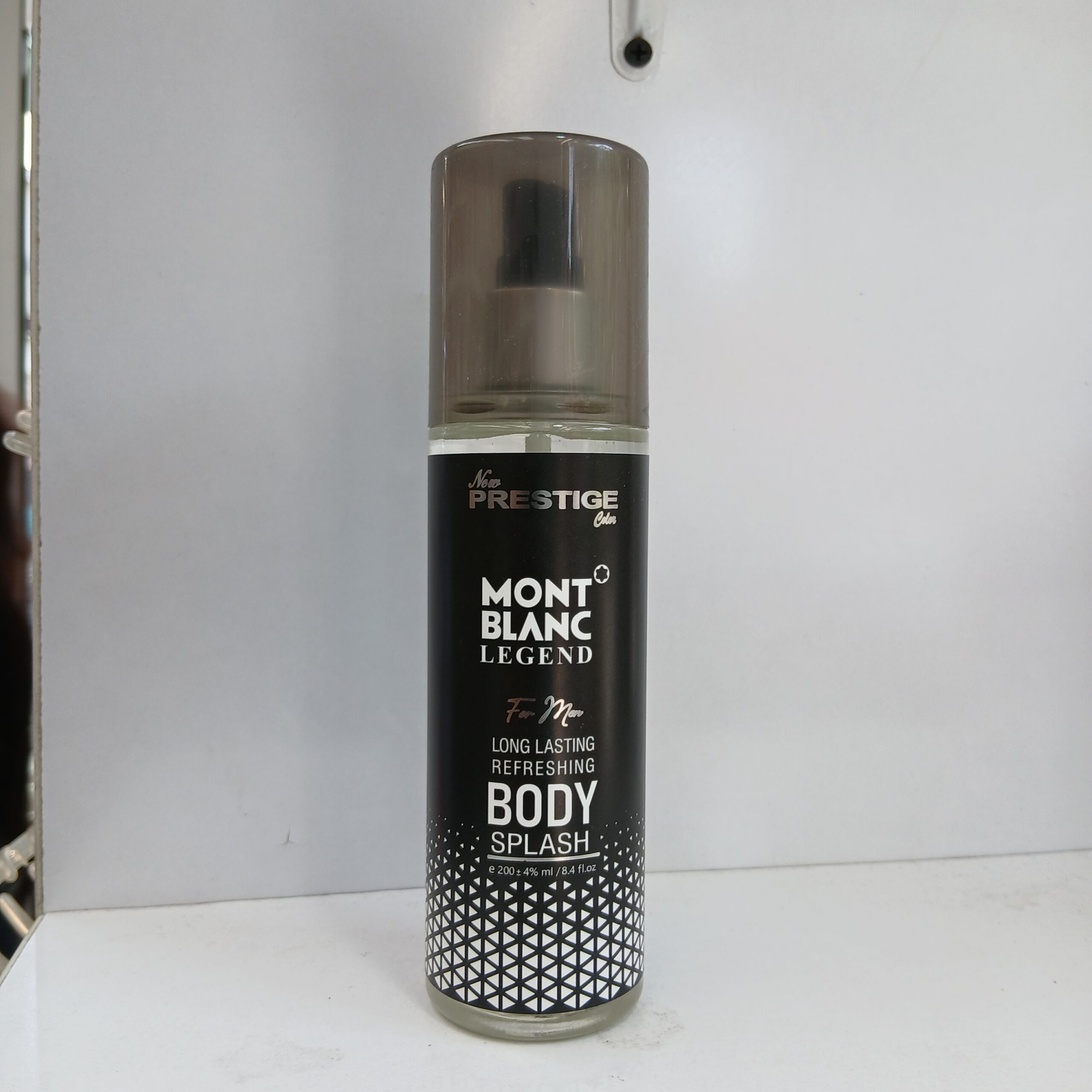 بادی اسپلش مردانه نیو پرستیژ کالر مدل Legend Mont Black حجم 200 میلی لیترجدید