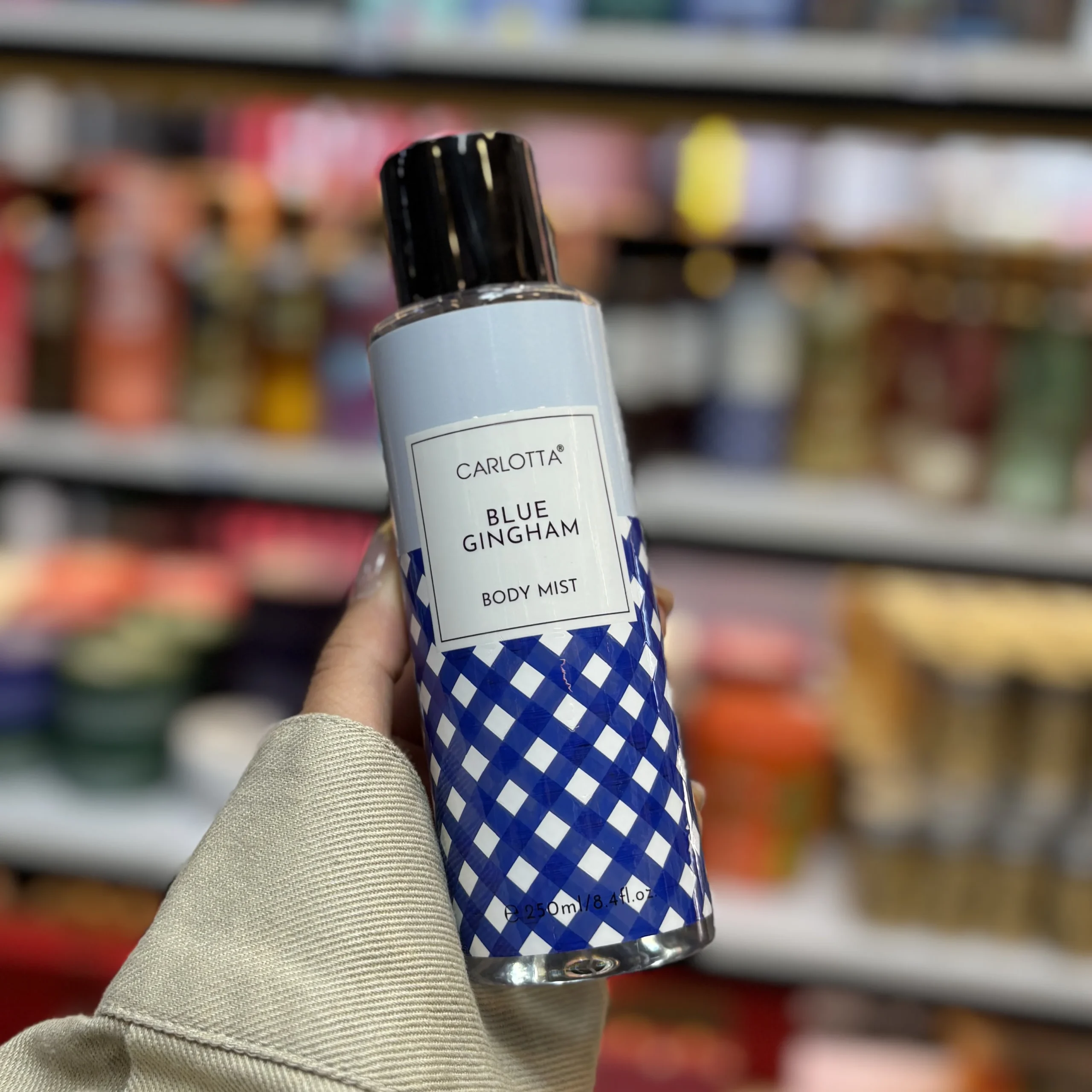 بادی اسپلش کارلوتا مدل Blue Gingham