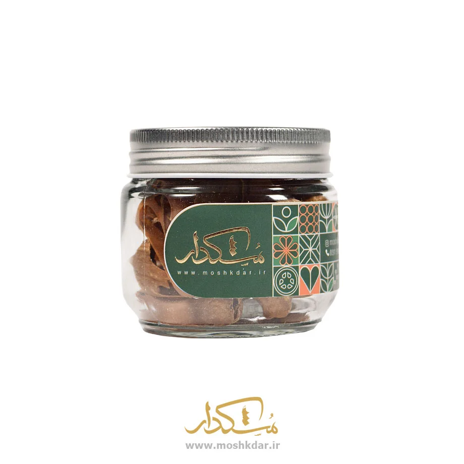 پوست جوزهندی شیشه‌ کوچک 35 گرمی