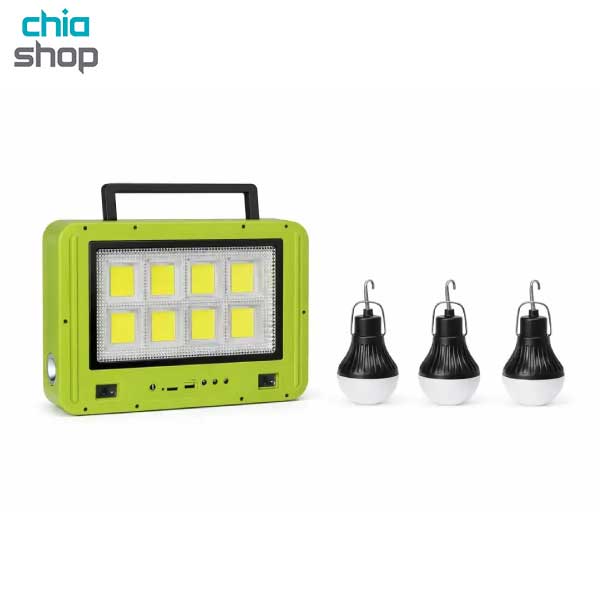 پروژکتور خورشیدی و لامپ کمپینگ GDHHDP مدل GD-8828