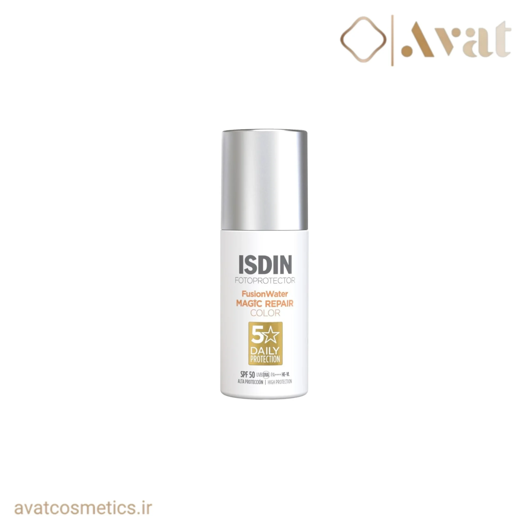 ضدآفتاب رنگی ترمیم کننده فیوژن واتر مجیک ایزدین | ISDIN Fusion Water Magic Repair Color