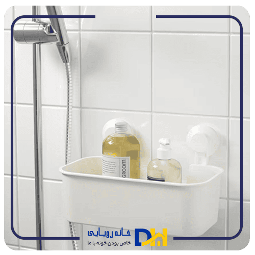 سبد آویز حمام مستطیل ایکیا TISKEN