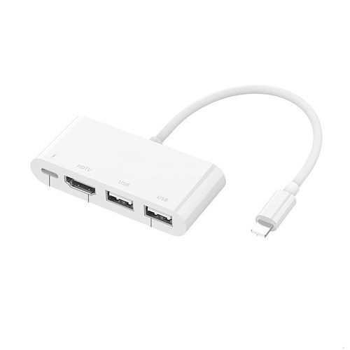 مبدل لایتنینگ به USB - HDMI اونتن مدل OTNON TEN -75216
