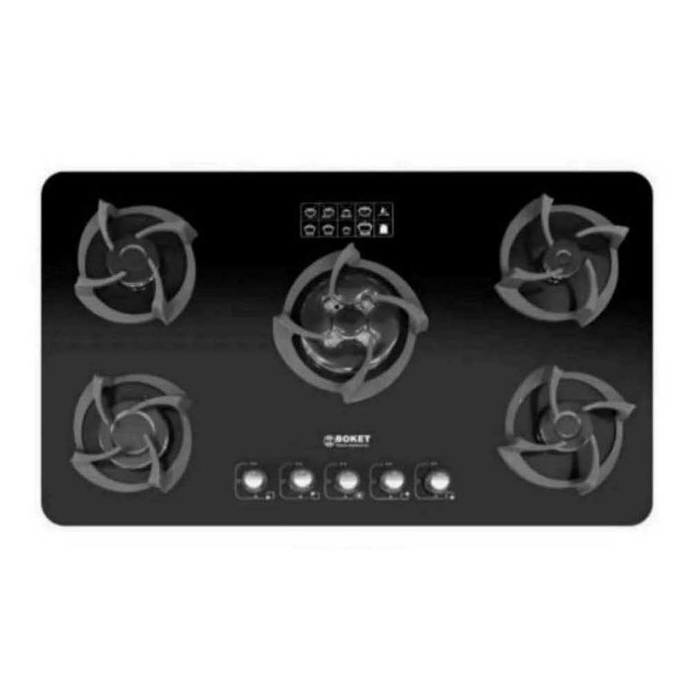گاز شیشه اى پنج شعله بوکت BG-4