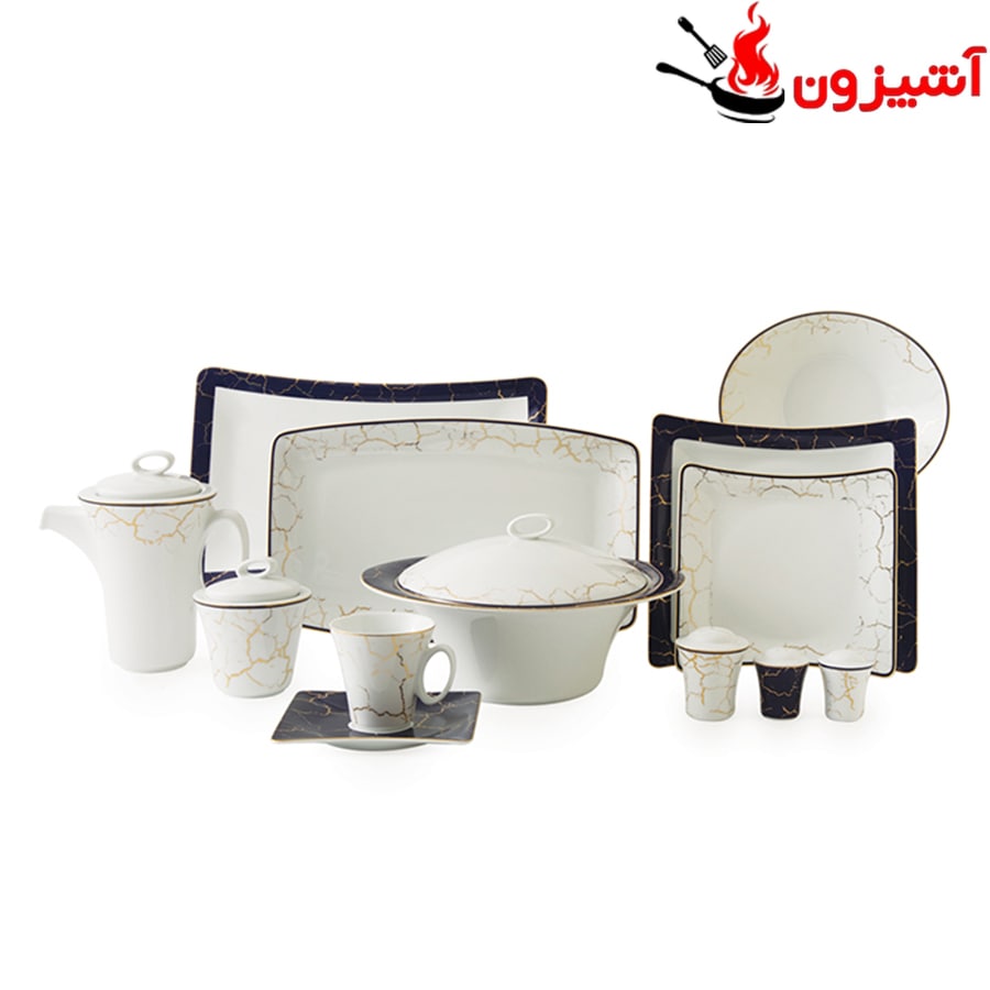 سرویس 97 پارچه 12 نفره طرح اونیکس