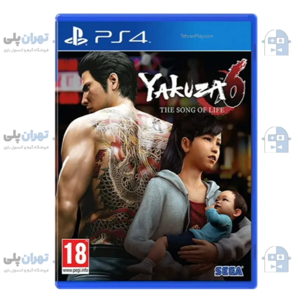 بازی Yakuza 6 The Song Of Life برای PS4